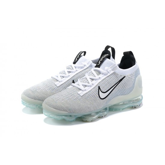 Donna/Uomo Air VaporMax 2021 Flyknit Bianco Nero DB1550-100 Scarpe Da Ginnastica