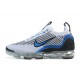 Donna/Uomo Air VaporMax 2021 Flyknit Bianco Blu DM0025-001 Scarpe Da Ginnastica