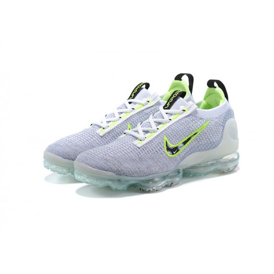 Donna/Uomo Air VaporMax 2021 Flyknit Bianco Grigio DB1550-005 Scarpe Da Ginnastica