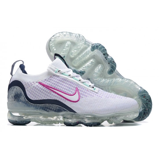 Donna/Uomo Air VaporMax 2021 Flyknit Bianco Rosa DB1550-105 Scarpe Da Ginnastica