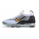 Donna/Uomo Air VaporMax 2021 Flyknit Bianco Giallo and Nero Scarpe Da Ginnastica