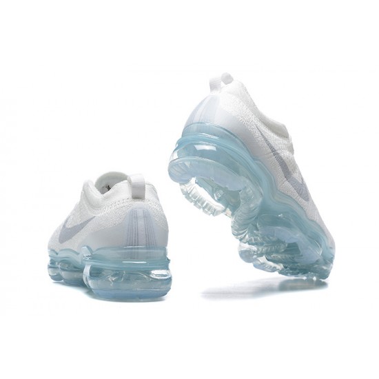 Air VaporMax 2023 Flyknit Pure Donna/Uomo Platinum Bianco Blu DV1678-002 Scarpe Da Ginnastica