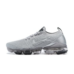 Donna/Uomo Air VaporMax Flyknit 3 Argento Grigio AJ6900-101 Scarpe Da Ginnastica