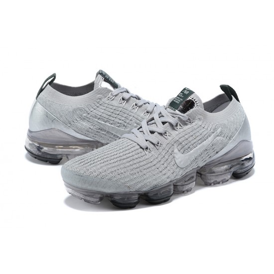 Donna/Uomo Air VaporMax Flyknit 3 Argento Grigio AJ6900-101 Scarpe Da Ginnastica