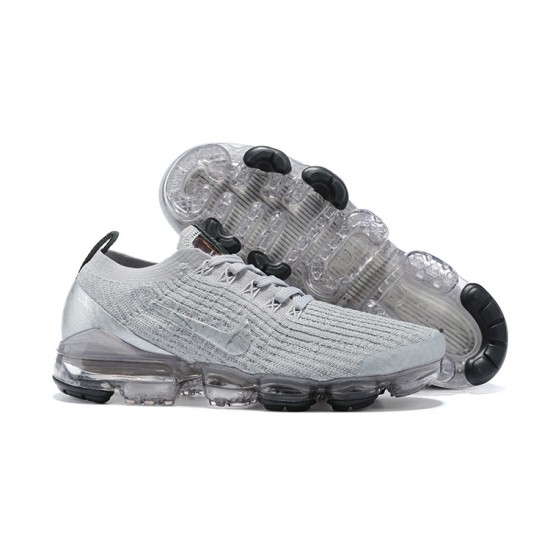 Donna/Uomo Air VaporMax Flyknit 3 Argento Grigio AJ6900-101 Scarpe Da Ginnastica