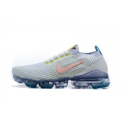 Donna/Uomo Air VaporMax Flyknit 3 Bianco Blu AJ6900-003 Scarpe Da Ginnastica