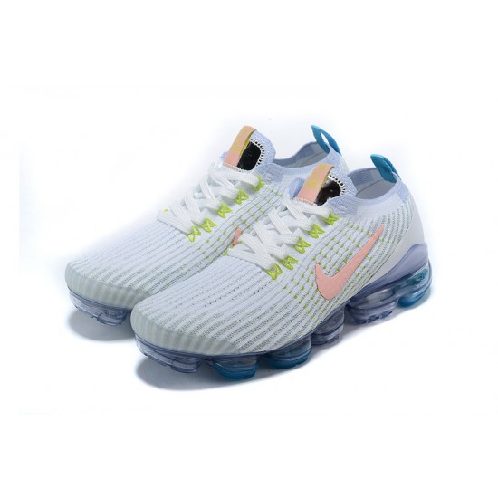 Donna/Uomo Air VaporMax Flyknit 3 Bianco Blu AJ6900-003 Scarpe Da Ginnastica