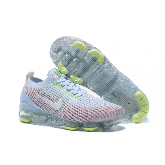 Donna/Uomo Air VaporMax Flyknit 3 Bianco Blu AJ6910-200 Scarpe Da Ginnastica