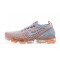 Donna/Uomo Air VaporMax Flyknit 3 Bianco Arancione AJ6910-400 Scarpe Da Ginnastica