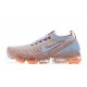 Donna/Uomo Air VaporMax Flyknit 3 Bianco Arancione AJ6910-400 Scarpe Da Ginnastica