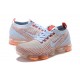 Donna/Uomo Air VaporMax Flyknit 3 Bianco Arancione AJ6910-400 Scarpe Da Ginnastica