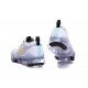 Donna/Uomo Air VaporMax Flyknit 3 Bianco Giallo AJ6900-103 Scarpe Da Ginnastica