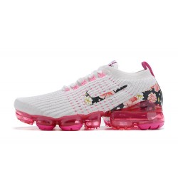 Donna Air VaporMax Flyknit 3 Bianco Rosa AJ6910-601 Scarpe Da Ginnastica