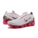 Donna Air VaporMax Flyknit 3 Bianco Rosa AJ6910-601 Scarpe Da Ginnastica