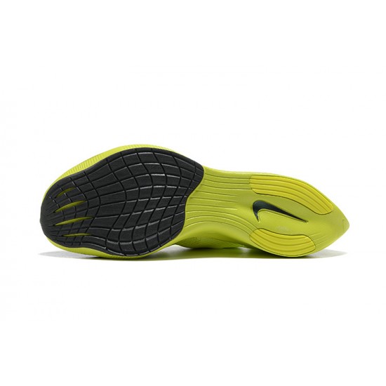 Uomo ZoomX VaporFly NEXT% Chartreuse Nero Scarpe Da Ginnastica 