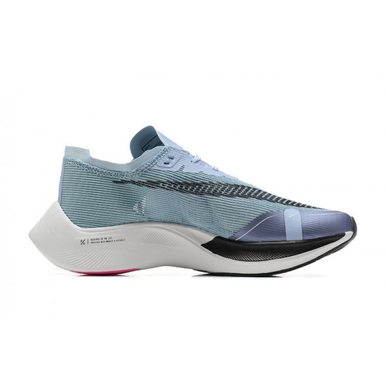 Donna/Uomo ZoomX VaporFly NEXT% Nero Blu Scarpe Da Ginnastica 