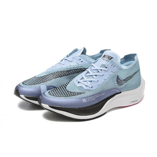 Donna/Uomo ZoomX VaporFly NEXT% Nero Blu Scarpe Da Ginnastica 