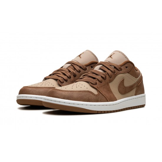 Nike Air Jordan 1 Low Donna TanBrown FJ3453-200 Scarpe