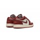 Nike Air Jordan 1 Low Scuola elementare DUNE RED FJ3465-160 Scarpe